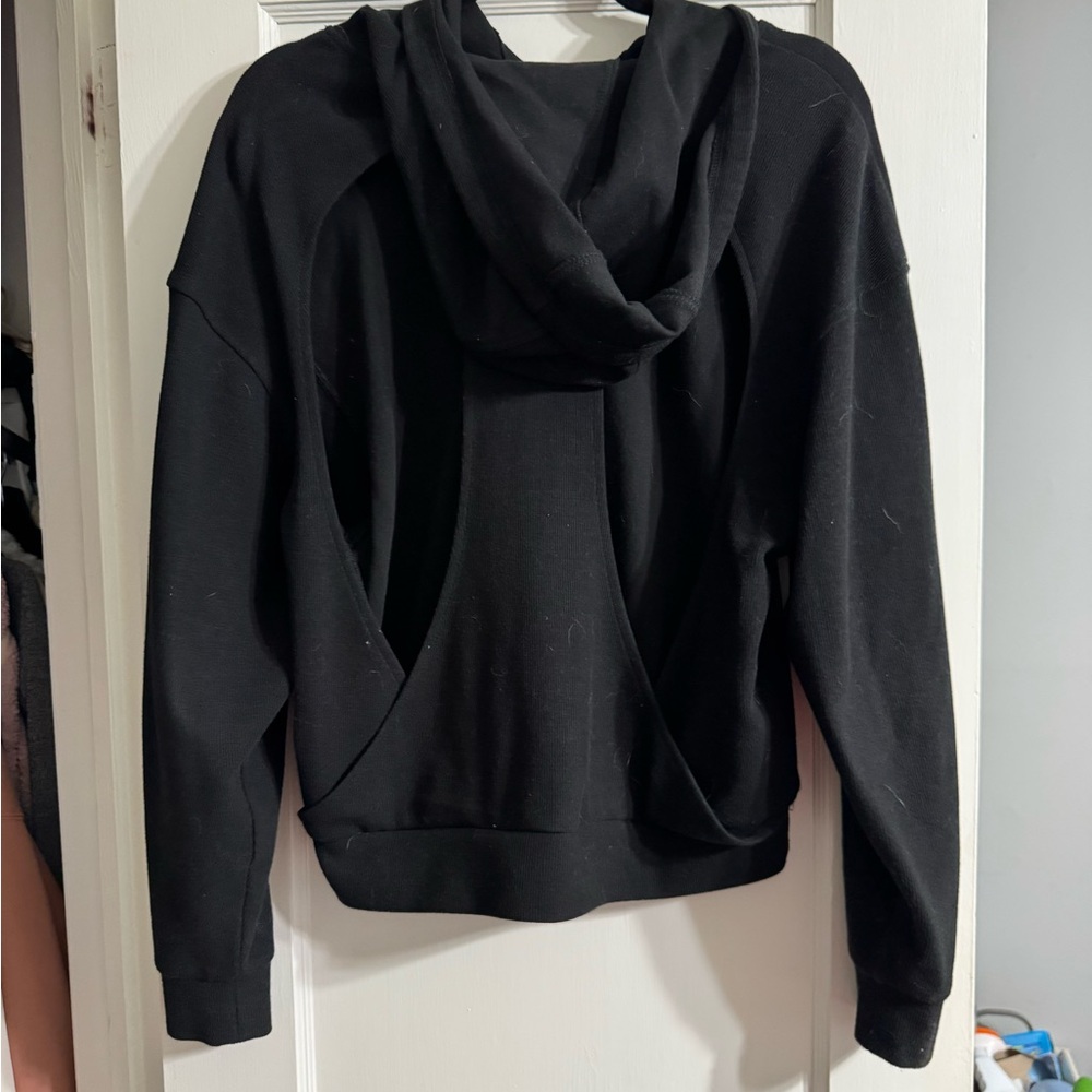 Black Hoodie Sweatshirt